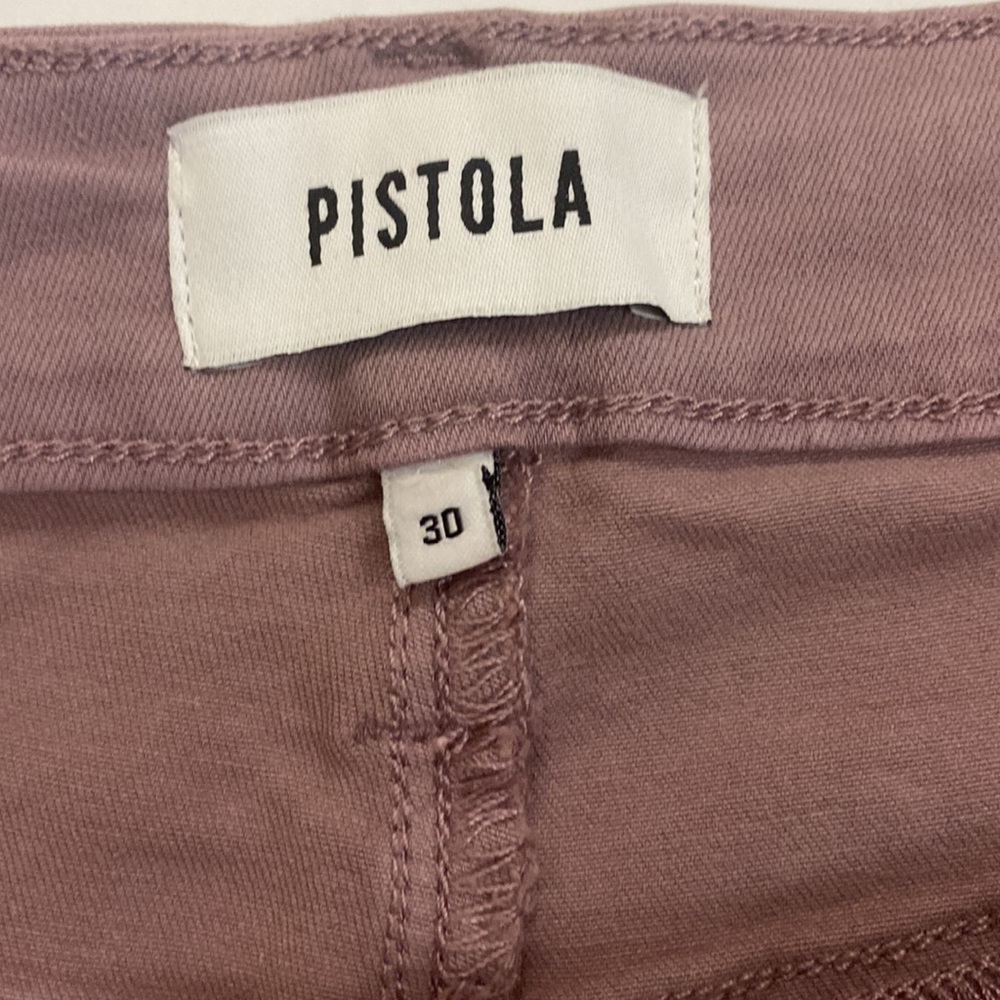 Pistola high rise shorts size 30 purple jean shorts  perfect condition - Picture 3 of 5